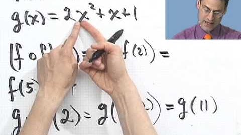 Composition of Functions: Another Example, Part 1