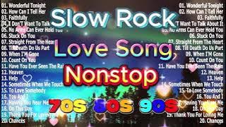 Slow Rock Love Songs 70s 80s 90s Collection 💖 Nonstop Slow Rock Pinoy Medley - Best Old Love Songs