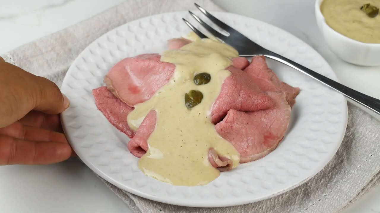 Mai mangiato un vitello tonnato così - cotto a bassa temperatura con roner -Ricette che Passione
