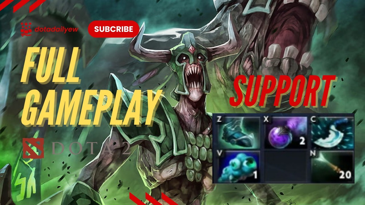 Undying Support FULL GAME UNDYING SUPPORT DOTA 2 patch 7.40c - YouTube