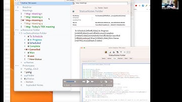 Tinderbox Meetup Sunday 24 Sept. Video: Catchup and Working with Dictionaries