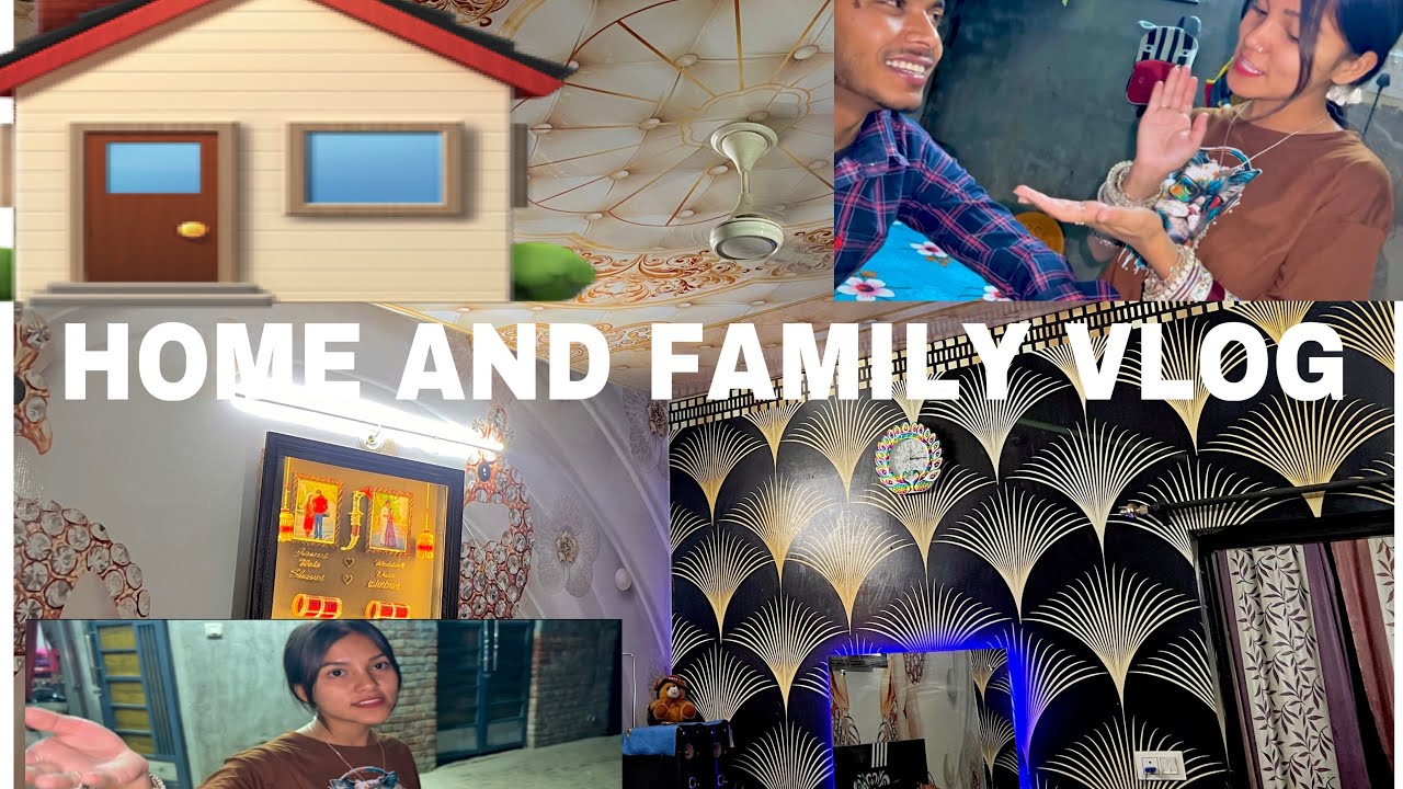 DEKHO GUYS SADA CHOTA JEYA GHAR OR CHOTI JHI FAMILY 🏠❤️🤗