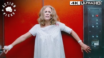 Laurie Chased By Michael In The Hospital | Halloween II 4k