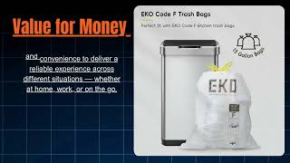 EKO Mirage-T 50 Liter / 13.2 Gallon Review – Is This Touchless Trash Can Right for Your Kitchen? screenshot 5
