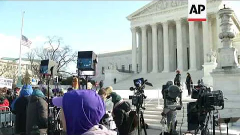 Abortion-Rights Advocates Rally At SCOTUS