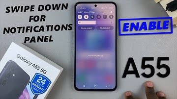 Samsung Galaxy A55 5G: How To Enable 