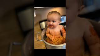 Cookin Spaghetti With Little ones