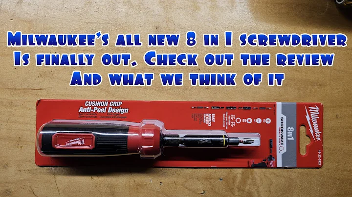 Milwaukee's all new 8 in 1 screwdriver is finally out. Check out the review and what we think of it