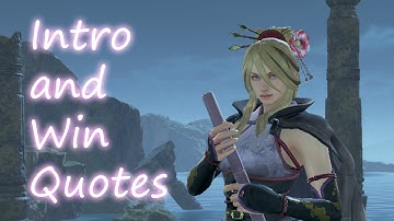 SOULCALIBUR VI - Setsuka intro and win quotes only (Without Music)