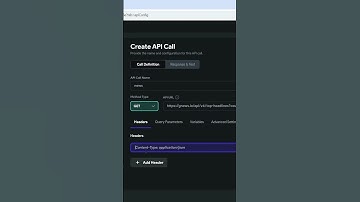 Как настроить API Call в FlutterFlow