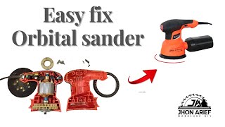 ONLY 2 STEPS TO FIX ORBITAL SANDER with unstable RPM