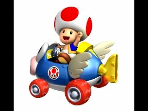 mario kart tour toad voice