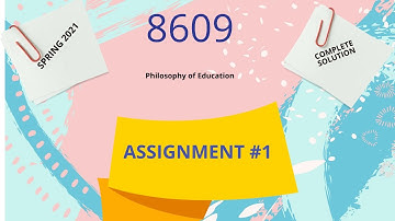 8609 spring 2021 assignment#1