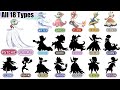 All 18 Types Mega Gardevoir Evolution | Pokémon Type Swap Animation | Max S