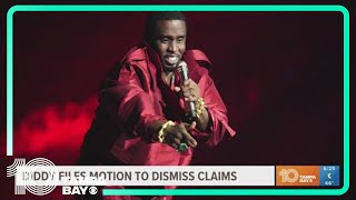 Sean 'Diddy' Combs files motion to dismiss against sexual abuse lawsuit