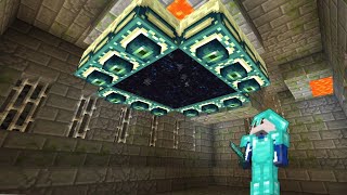 I BEAT Minecraft Upside down!
