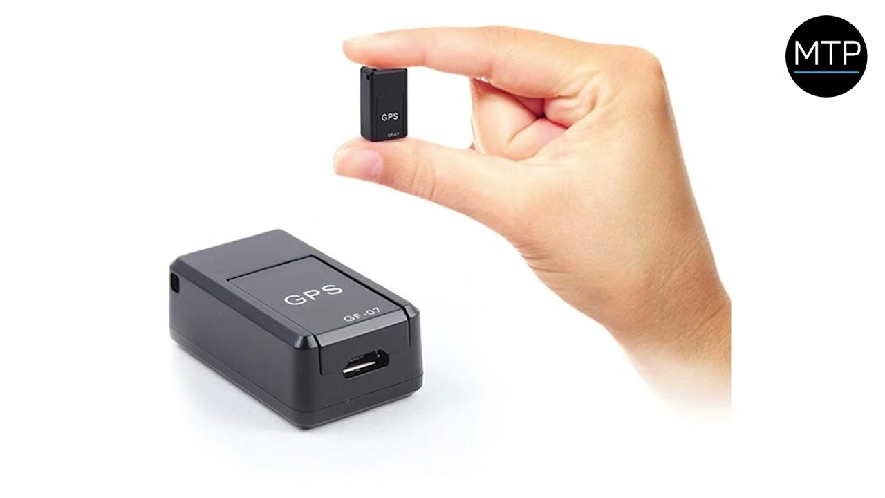 MyTrendyPhone / Mini Magnetisk GPS Tracker til Køretøjer med Mikrofon GF-07 - MicroSD -
