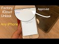 Tested Factory iCloud Activation Lock Unlock✔Remove Disabled Apple ID Any iPhone iOS✔
