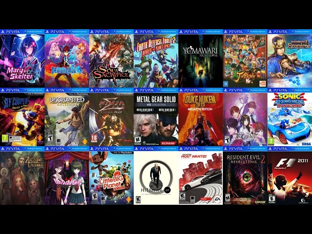 Top 85 AWESOME PS Vita Games - YouTube