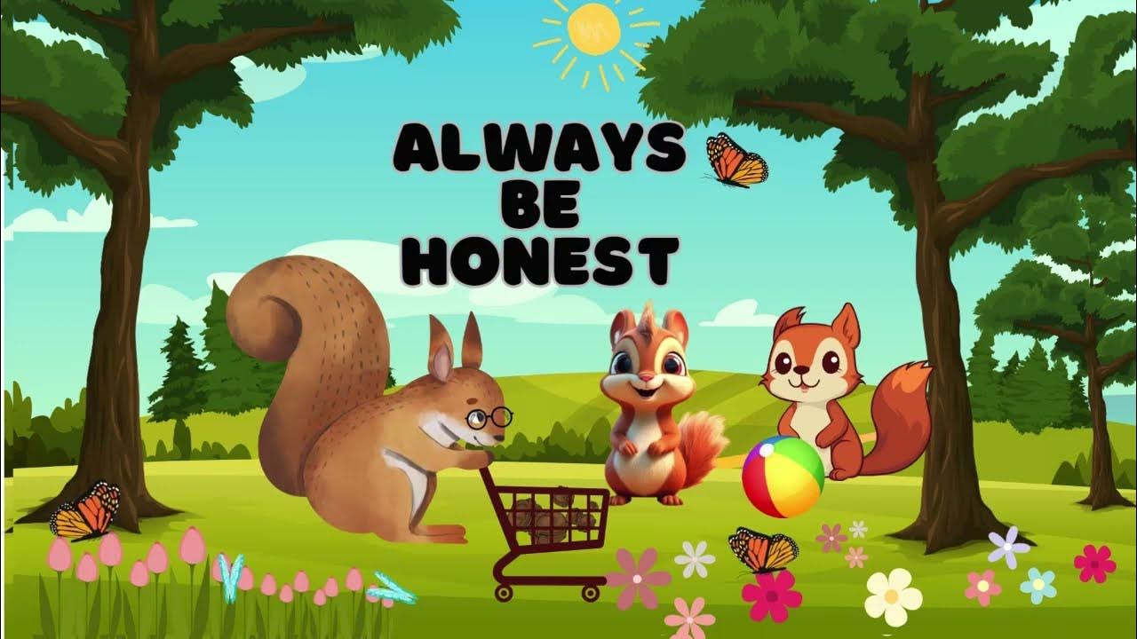 Always be honest kids short english learning story pinko and tinko