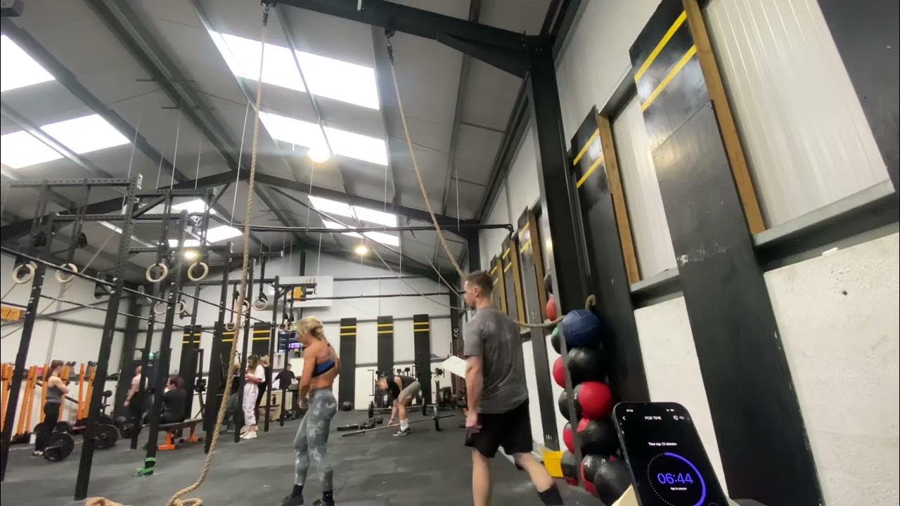 CrossFit quarterfinal workout 3 2024 YouTube