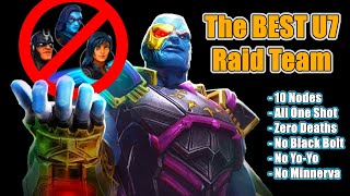 The BEST Ultimus 7 Raid Team | One Shot 10 Nodes | Zero Deaths | No Black Bolt or Yo-Yo Needed | MSF