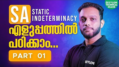 Static Indeterminacy | Lecture 1 | Structural Analysis | Xylem Technical Exams | Free Class | Civil