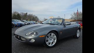 2004 Jaguar XKR Supercharged Convertible with only 39K miles for sale at The Auto Livery
