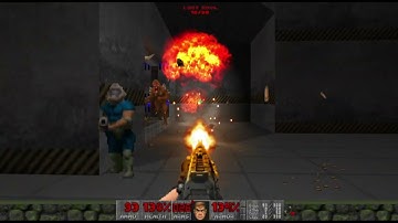 Brutal Doom 2 - Hell on Earth - Pistol Start - Hard Realism - Refueling Base (level 10)