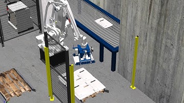 IRB460 Simulation Bag Palletizing 1920x1200 | Cybernetik