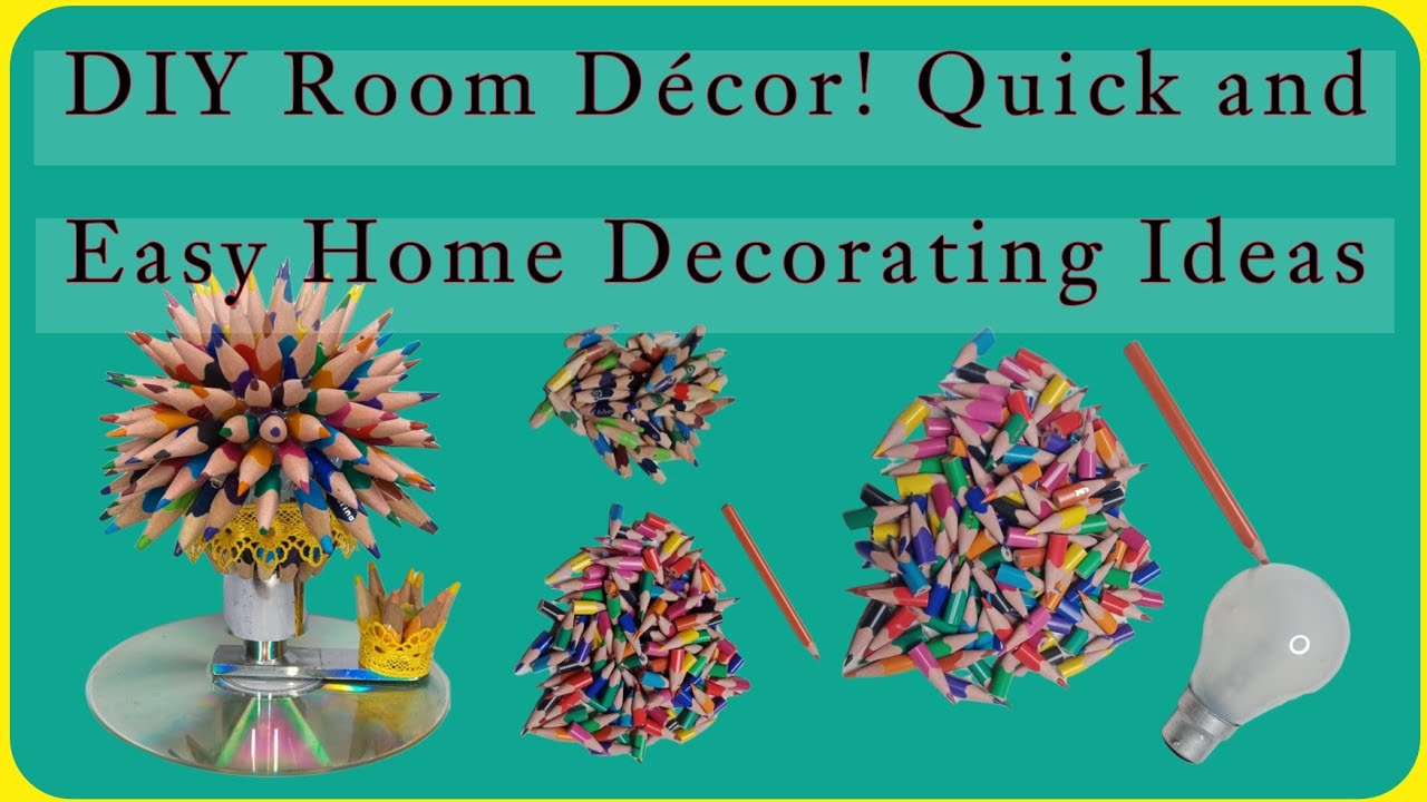 DIY Room Décor! Quick and Easy Home Decorating Ideas YouTube
