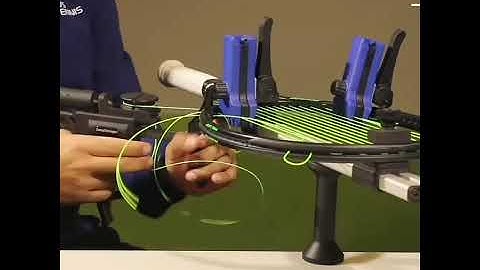 tennis stringing machine