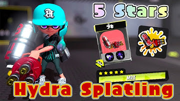 SPLATOON 3 Gameplay: Achieving 5 Stars and Earning the Hydra Splatling Badge