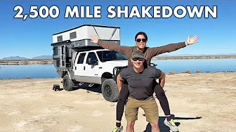 Hitting the Road in Our New Truck Camper | Hawk+ Flatbed by Four Wheel Campers