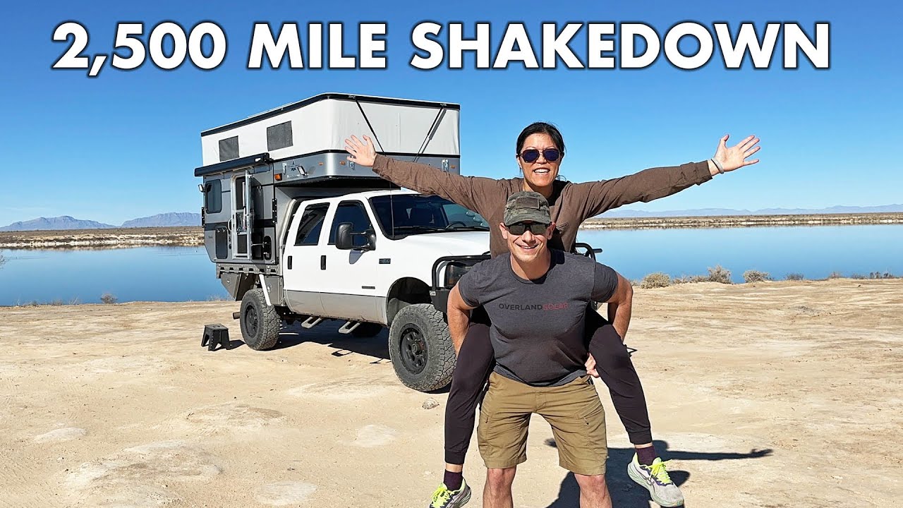 Hitting the Road in Our New Truck Camper | Hawk+ Flatbed by Four Wheel Campers