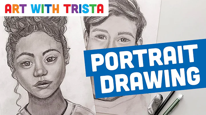 Self-Portrait Value Study Art Tutorial - Art With Trista