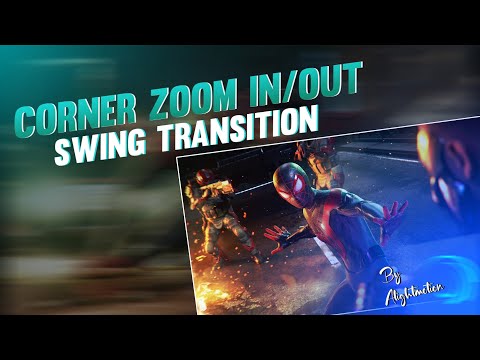 Corner Zoom In/Out Swing Transition|Alightmotion Transition Tutorial|Malayalam