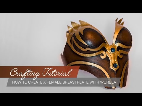 Crafting Tutorial - Create a female Breastplate with worbla [ENG] 