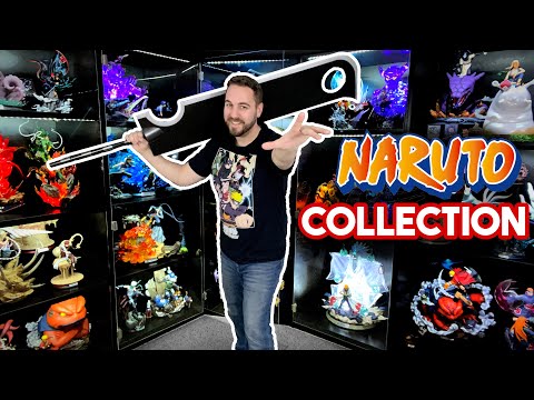 HUGE!!! 🍥 Naruto 🍥 Statue Collection 2021 🍜 | Room Tour Showcase