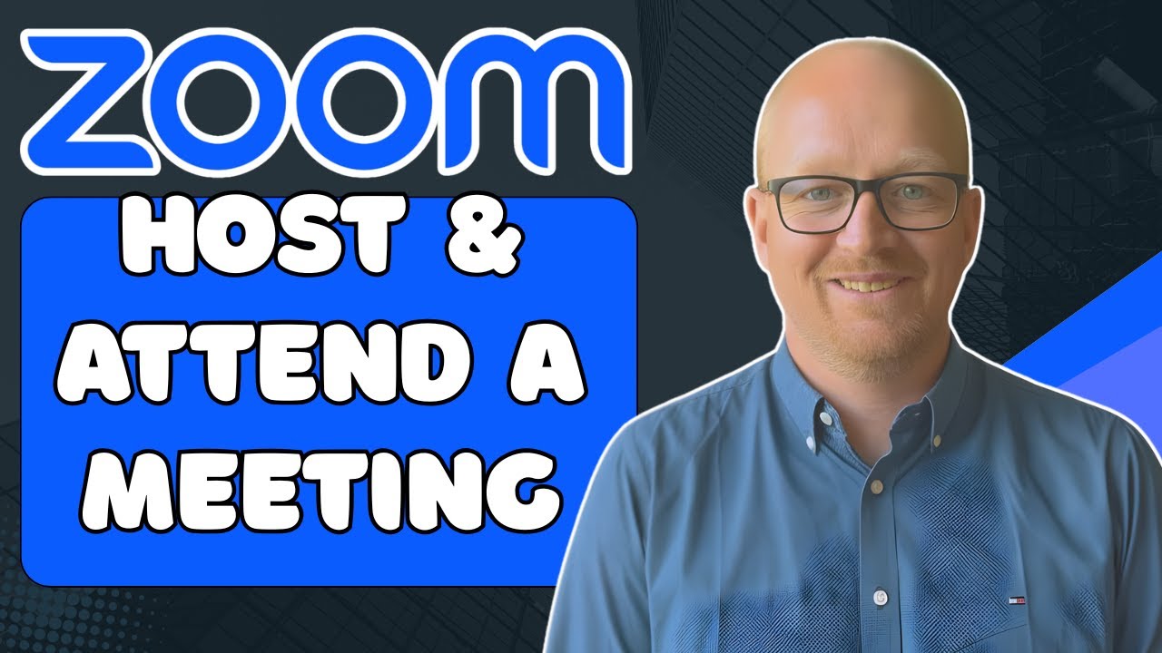 How To Host & Attend A Zoom Meeting For Beginners (Full Tutorial) - YouTube
