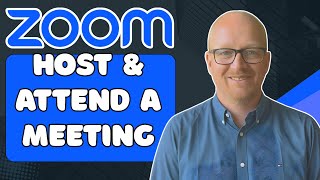 How To Host & Attend A Zoom Meeting For Beginners (Full Tutorial)