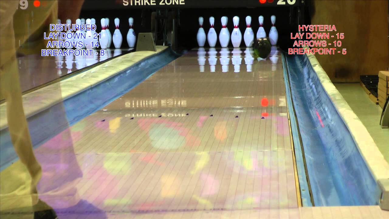 Roto Grip Hysteria Bowling Ball Reaction Video Ball Review {vs} the Disturbed and the Deranged