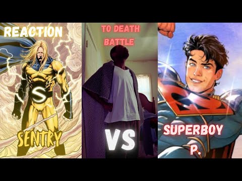 Reaction To | Sentry Vs SuperBoy (Prime) & (Marvel & DC Comic)