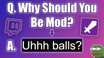 I Let My Twitch Chat Submit Mod Applications...