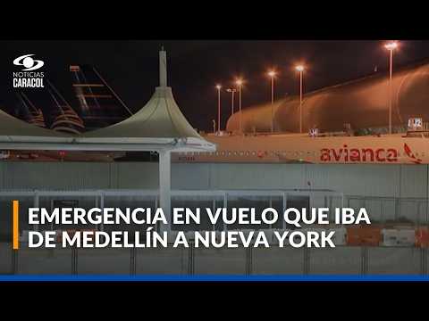 Turbulencia en vuelo de Avianca Medellín-Nueva York dejó nueve heridos: pasajera relató lo ocurrido