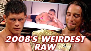 2008's WEIRDEST WWE Raw Episode