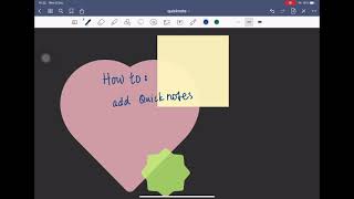 Goodnotes: adding quicknotes and scan documents