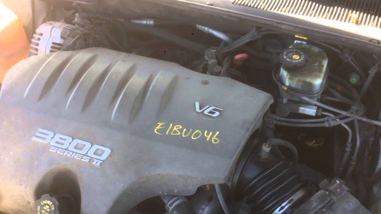 E1BU046 2001 Buick Lesabre 3.8 Engine Test - YouTube