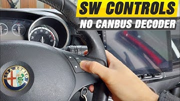 CONNECT STEERING WHEEL CONTROLS, NO CANBUS DECODER NEEDED