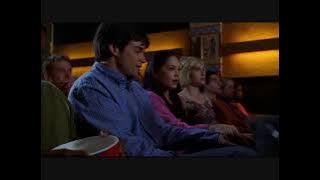 Smallville - Lana grabs for Clark's hand